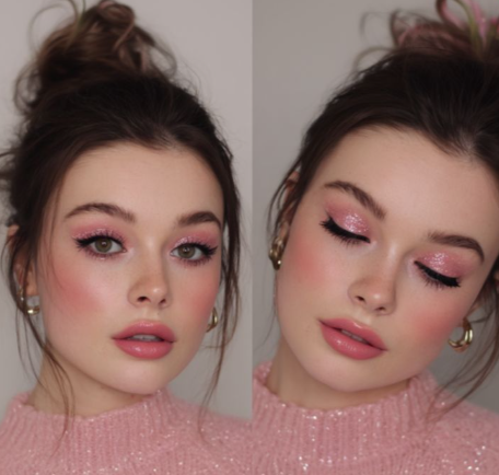 Soft Pink Valentine Glam Inspiration: A Dreamy Fusion of Romance and Glamour – An Elegant Overview